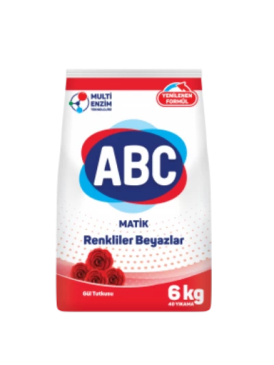 ABC Powder Detergent Rose Passion 6 kg