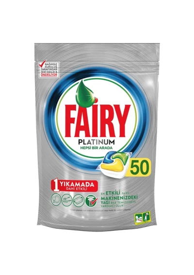 Fairy Tabs Platinum 50 pcs