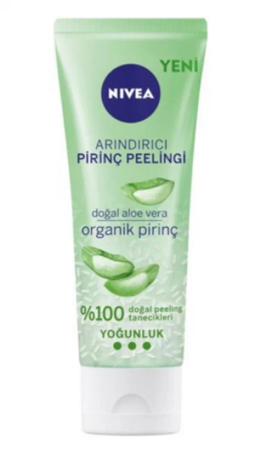 Nivea Facial Care Organic Rise Peeling Aloe Vera 75 ml