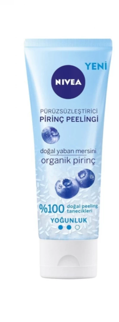 Nivea Facial Care Organic Rise Peeling Blueberry 75 ml