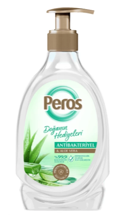 Peros Liquid Soap Antibacterial & Aloe Vera 400 ml