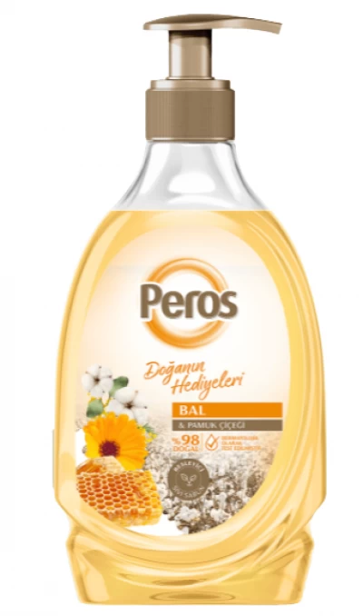 Peros Liquid Soap Honey&Cotton Flower 400 ml