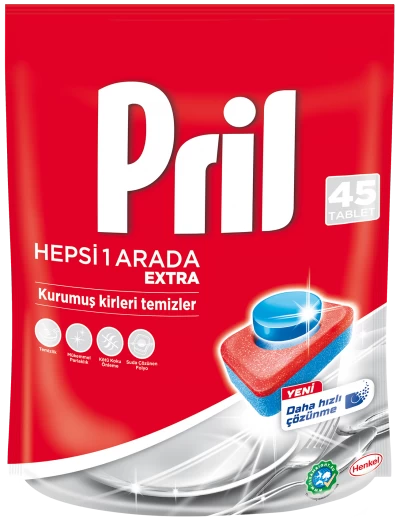 Pril Tabs All in One 45 pcs